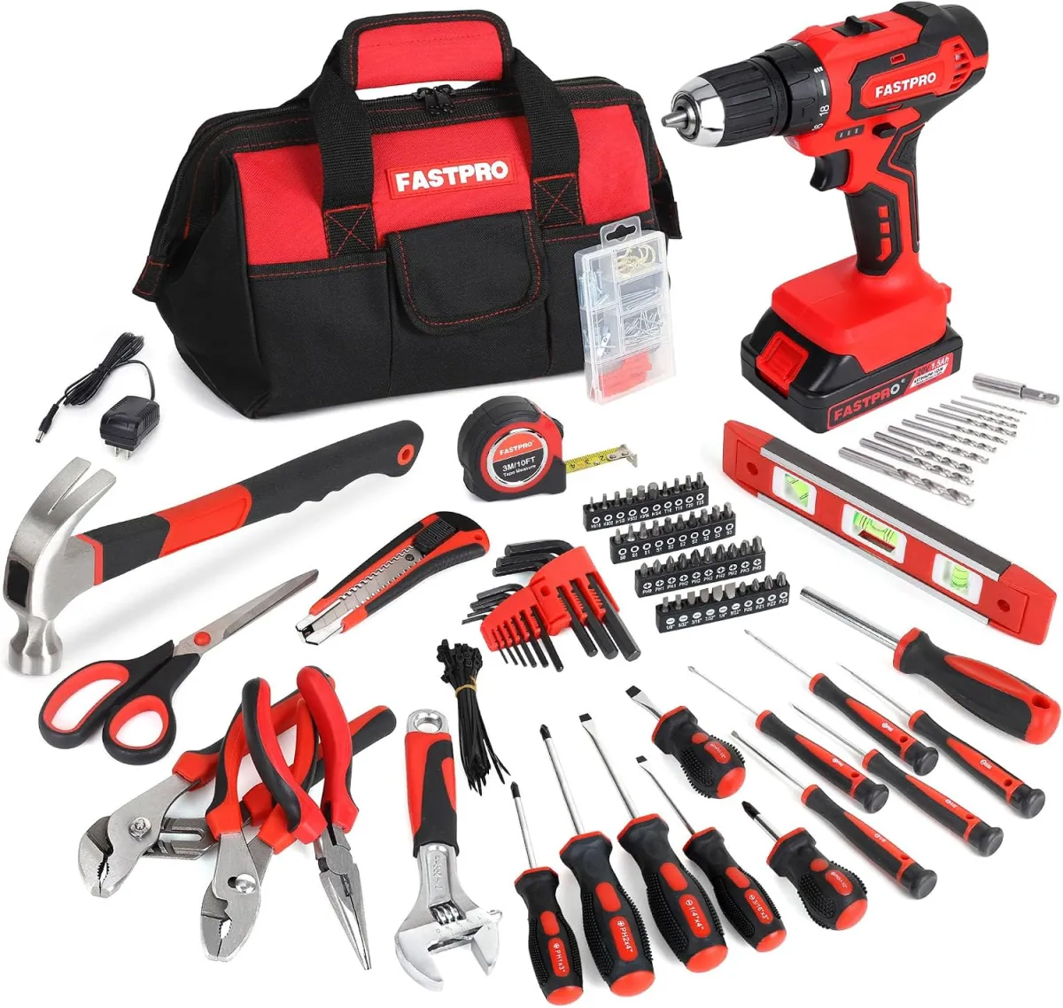 Home Tool Set with Drill